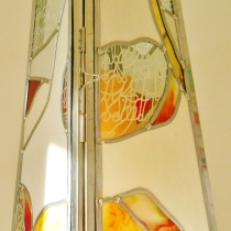 Pauline Le Goïc, Armorique Vitrail, lanterne "Safran-Filaments"